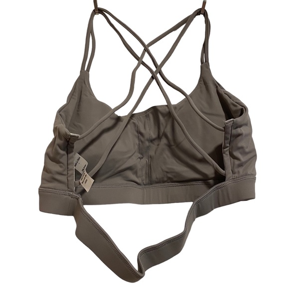 🌟5 for $10🌟Gray Crossback Padded Large Sports Bra NWOT - Picture 1 of 12